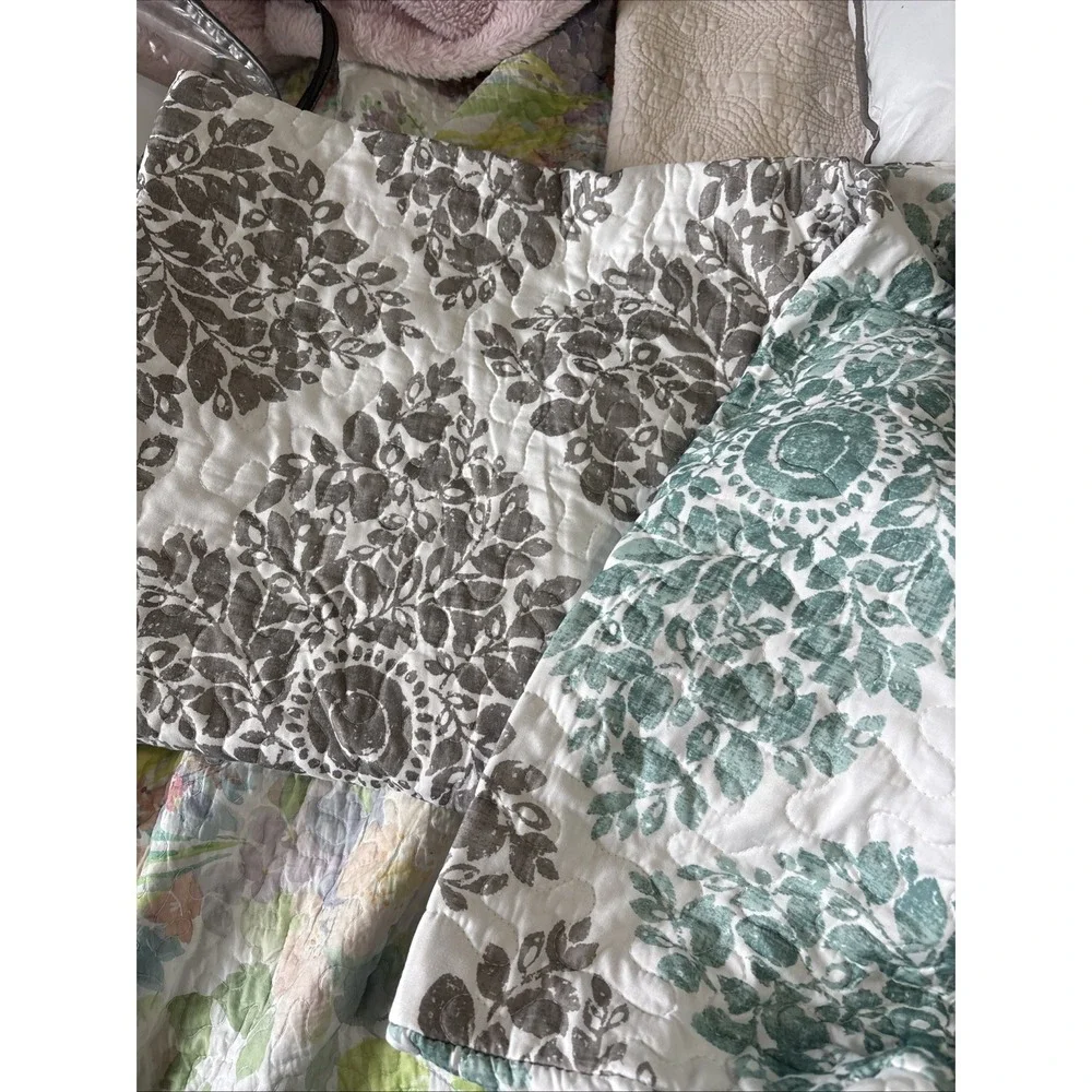 6 Piece Daybed Cover Set‎ New 1 Bed Cover Bedskirt Pillow 3 Shams Madison Park